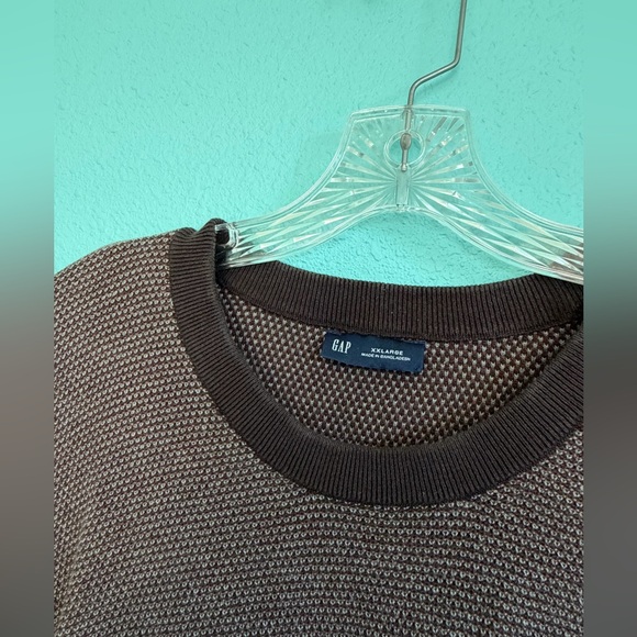 Gap Waffle Textured Sweater, Brown - Picture 2 of 3
